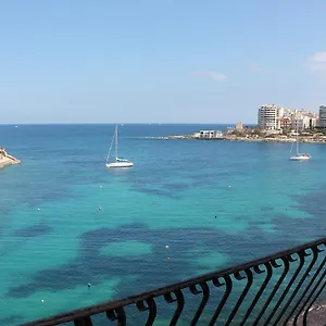 Spinola Bay Top Floor Seafront 3 Bedroom With Panoramic Sea Views - By Getawaysmalta Saint Julian's